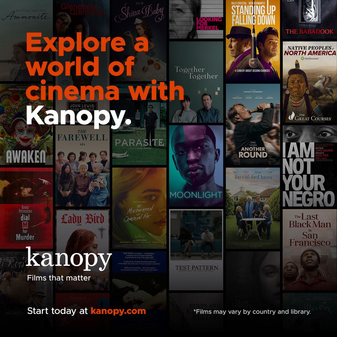 Kanopy - Free Streaming with Your Library Card