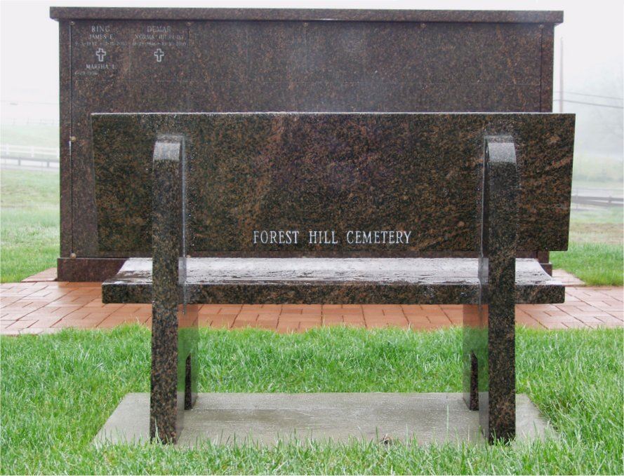 Memorial Bench - Rear