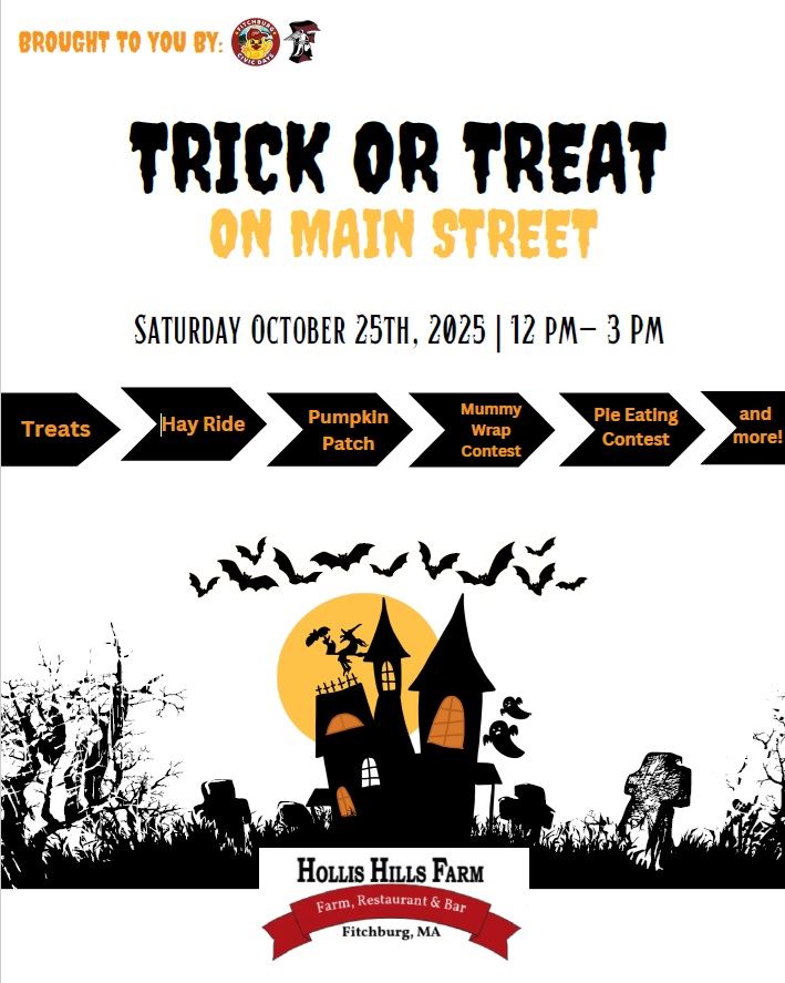 Trick or Treat on Main Street Flyer 2025