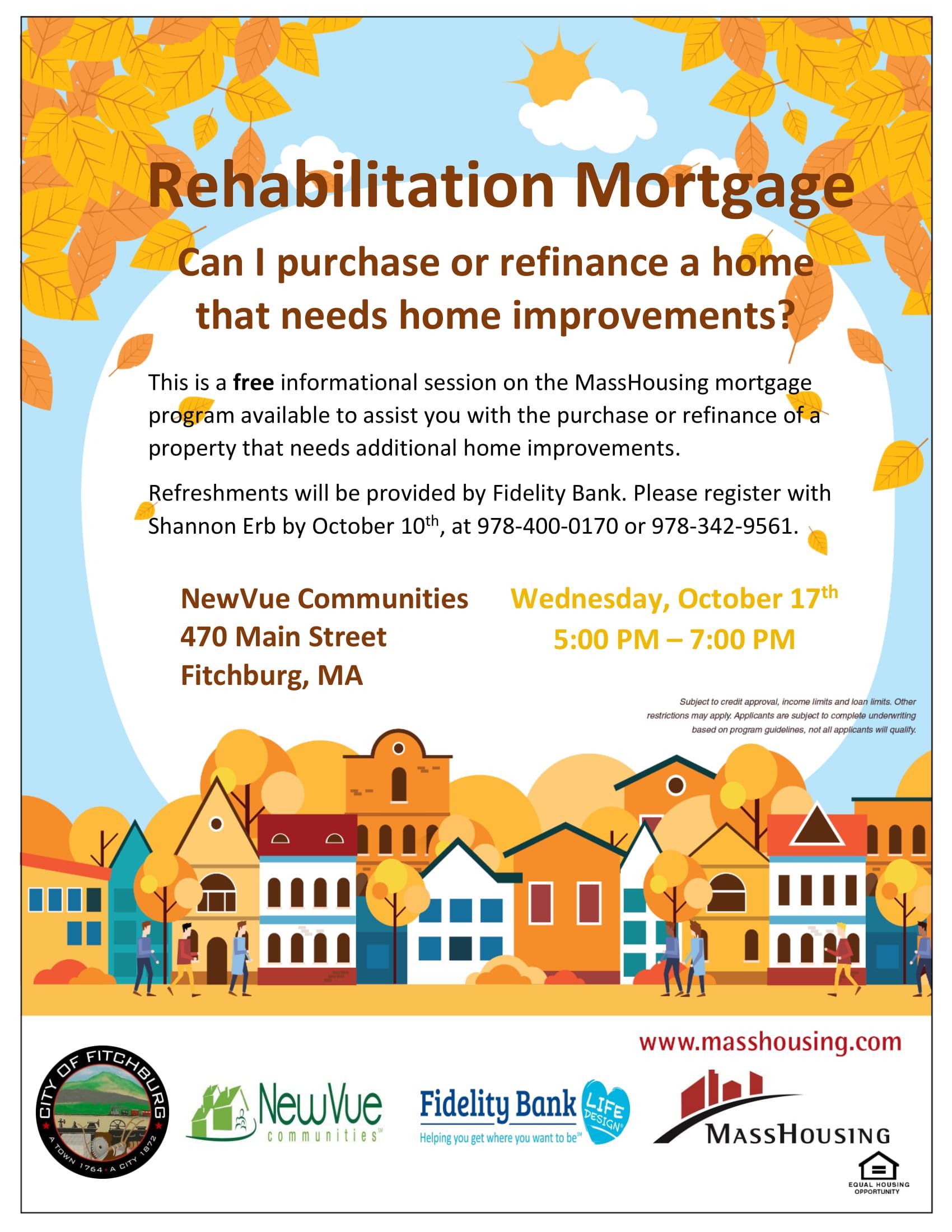 Mass Housing Rehab Mortgage Program