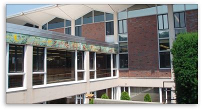 The exterior of the Fitchburg Public Library